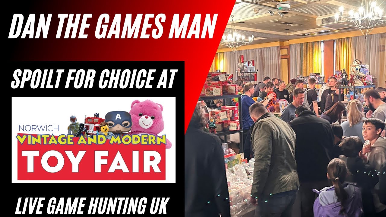 Spoilt for choice at Norwich Vintage & Modern Toy Fair!
