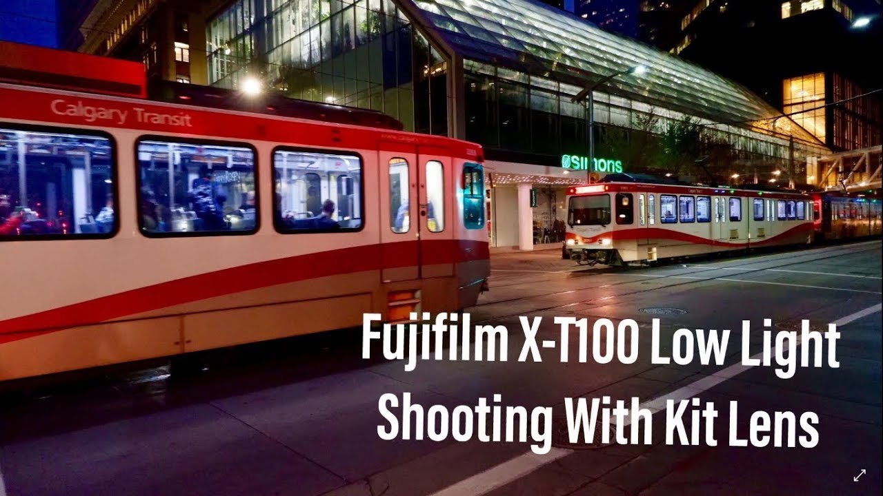 Fujifilm X-T100 Low Light Shooting