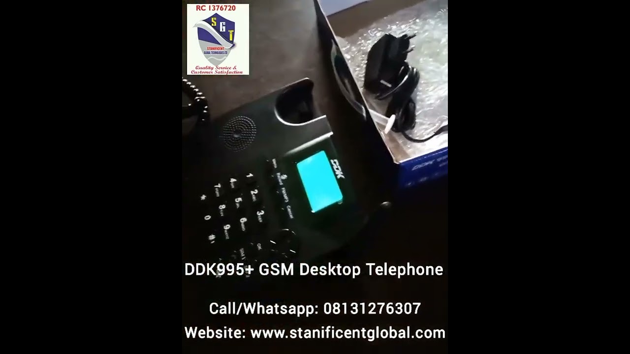 Tutorial on GSM Desktop Telephone (DDK995+)