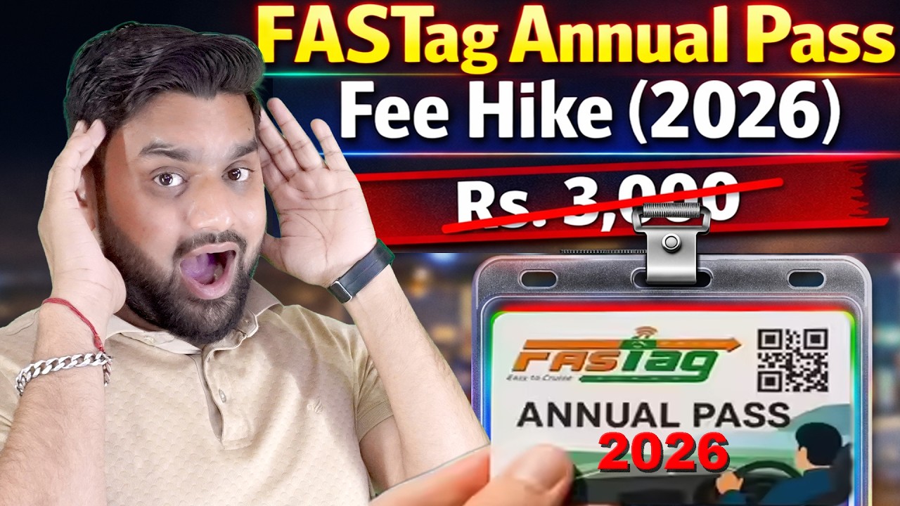 FASTag Annual Pass Price Hike |  NHAI Changed Annual Pass Rule From April 1 😲 | Toll Plaza Pass |