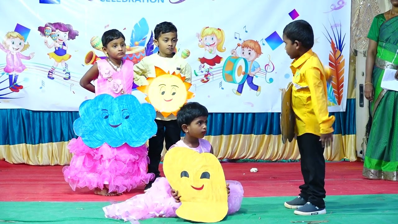 Skit by our LKG Students on 🌱Seedling🌱 #kaylakids #annualfunction