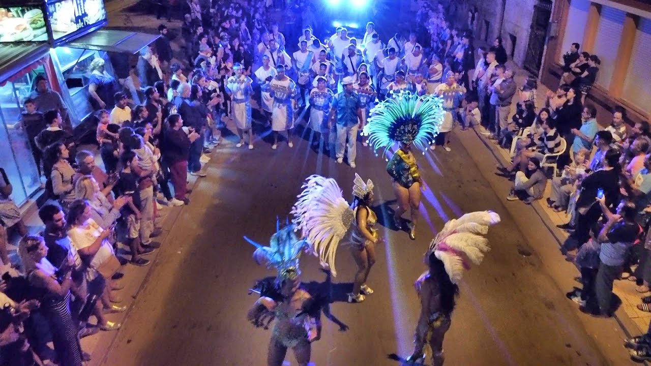 DESFILE DE CARNAVAL 2020 EN SAN RAMÒN, CANELONES, URUGUAY.