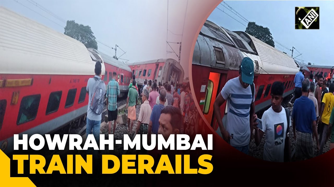 Howrah-CSMT Express train derails near Jharkhand's Chakradharpur, 2 Killed