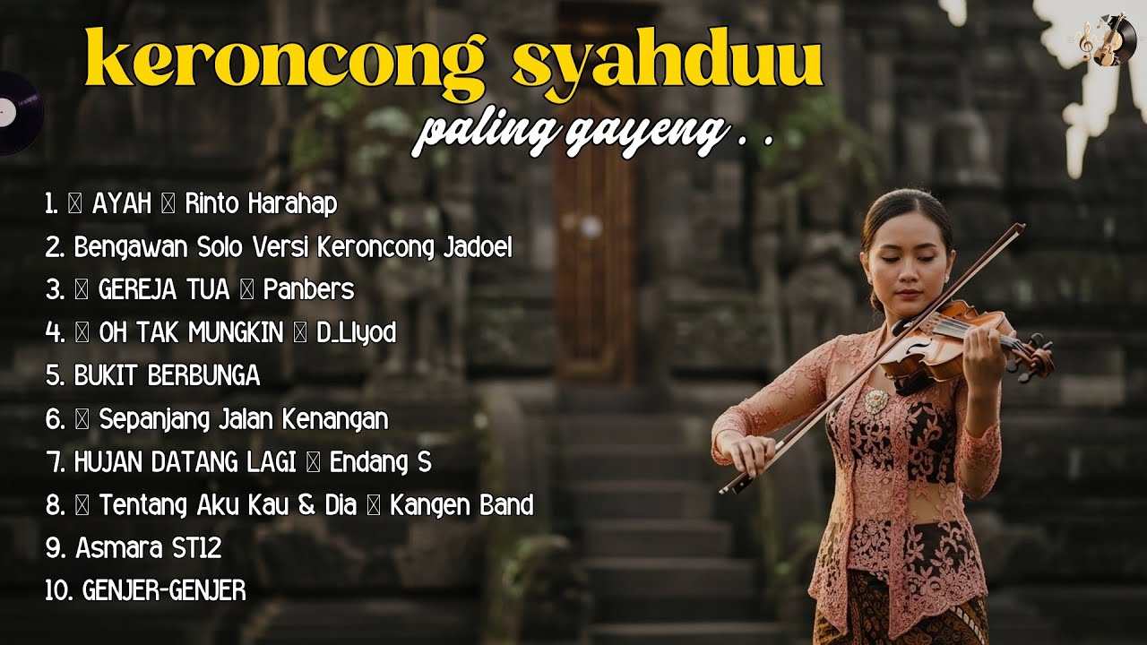 Keroncong Kenangan Emas – Lagu Tua Penuh Makna AYAH RINTO HARAHAP - BENGAWAN SOLO
