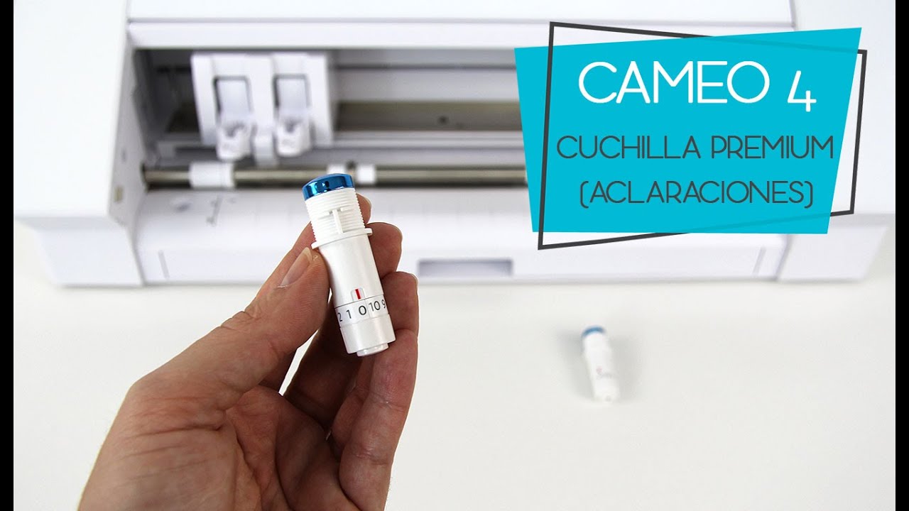 Cuchilla Premium en Silhouette Cameo 4