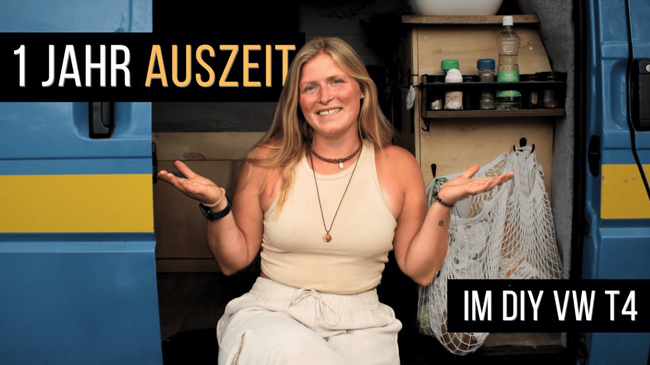 Junge Krankenschwester (25) reist solo für 1 Jahr im T4 Campervan | Interview mit katjasjourney