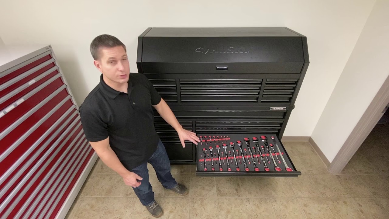 Organizers for the Husky 1025-Piece Mechanic Tool Set by FoamFit Tools