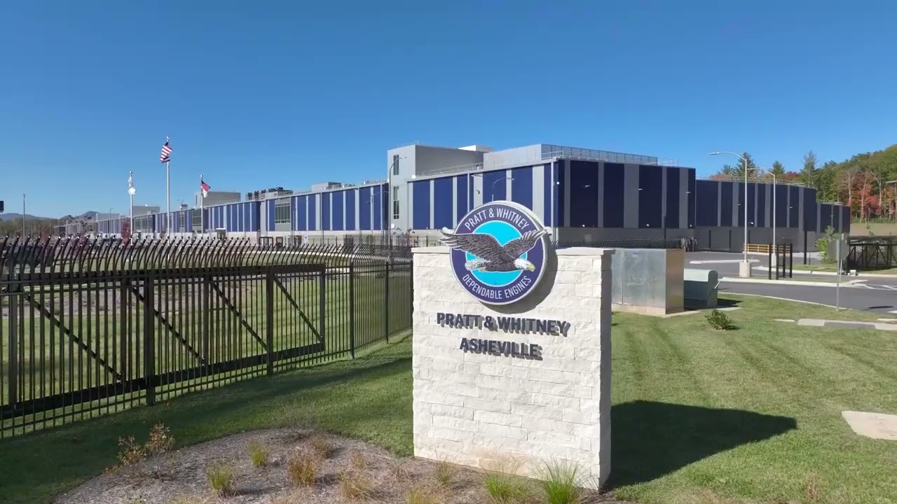 Project Ranger - Walbridge - Pratt & Whitney - Construction Drone Video
