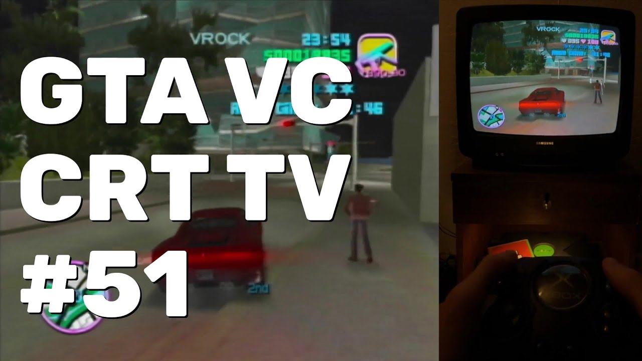 Grand Theft Auto: Vice City Walkthrough Part 51 (OG Xbox CRT TV)