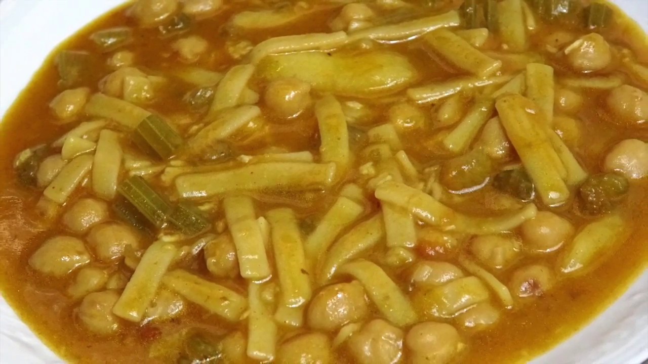 GARBANZOS CON BABETAS, Típico de mi ciudad Chiclana de la Frontera😋CHICKPEAS WITH BABIES