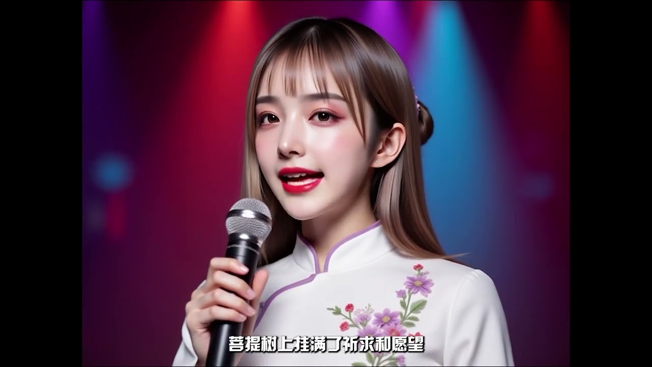 原创歌曲《求不得也》MV，词：草草悲欢；曲、唱：Suno AI；出镜：花千姿（AI）。
