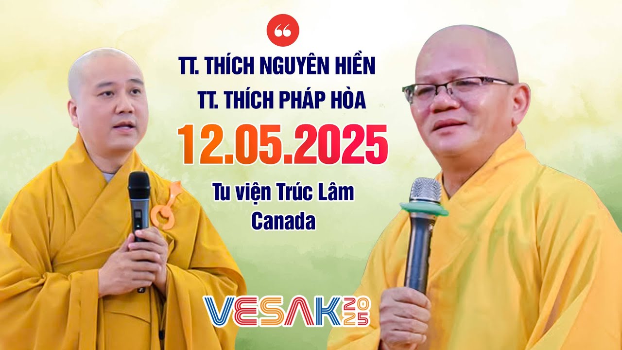 Ph&aacute;p thoại 12.05.2025 - TT. Th&iacute;ch Ph&aacute;p H&ograve;a - TT. Th&iacute;ch Nguy&ecirc;n Hiền (New Video)