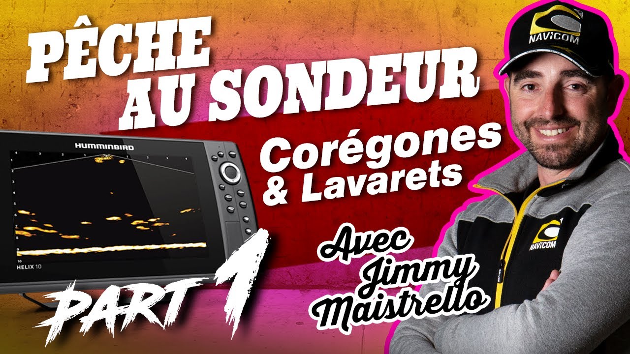 Pêche au sondeur : Corégones et Lavarets au lac du Bourget avec Jimmy Maistrello - part 1