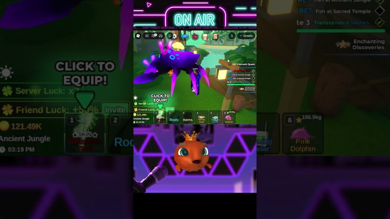 ROBLOX FISH IT STUCK DI IJO