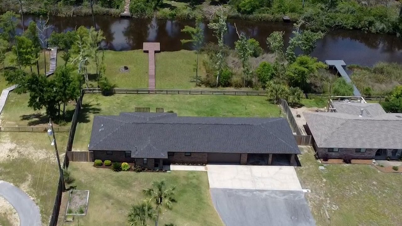 Mill Bayou Canal Front Home - Panama City, Florida Real Estate For Sale