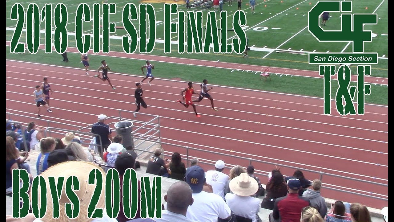 18 CIF SD T&F Finals Boys 200m