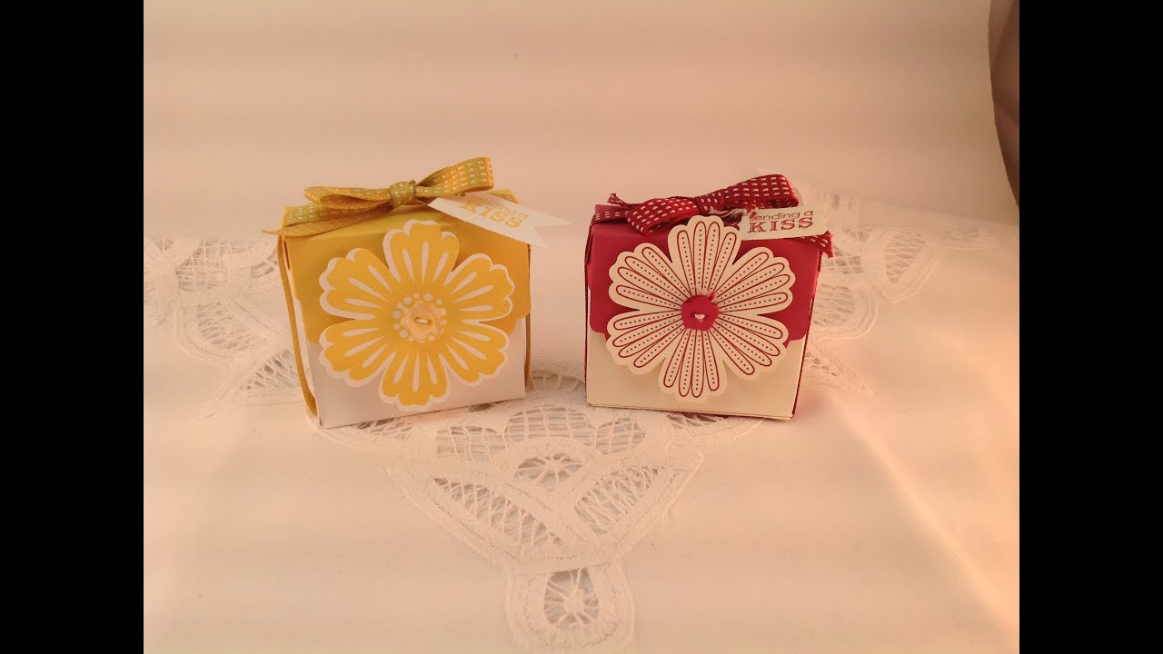 Stampin'Up Mixed Bunch Kisses Treat Box