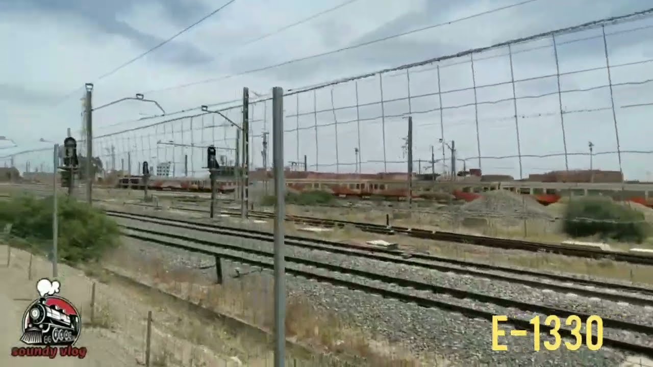 Locomotive-E-1330-gare de benguerir