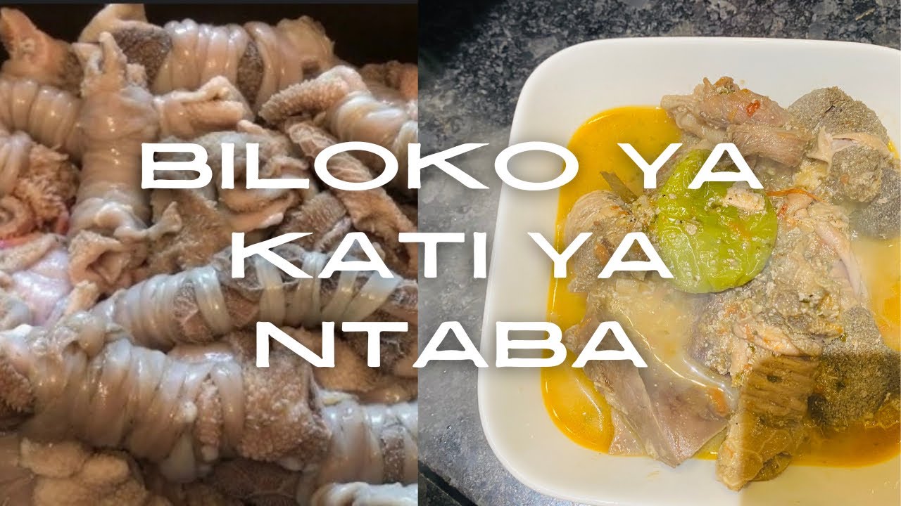 Recette :BILOKO YA KATI YA NTABA