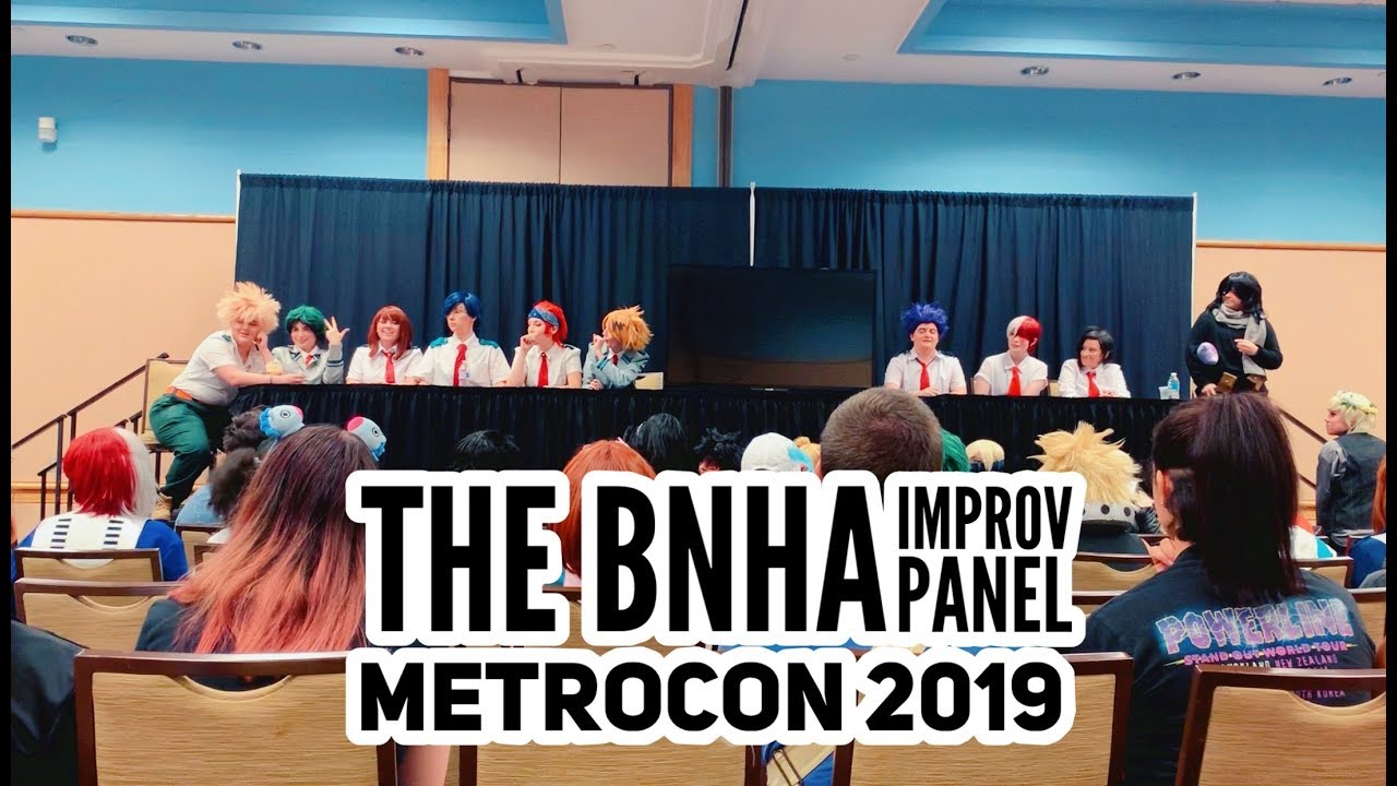 The BNHA Improv Panel — Metrocon 2019