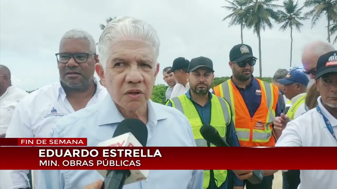Ministro de Obras Pública reconoce marcha lenta la construcción del malecón de Nagua