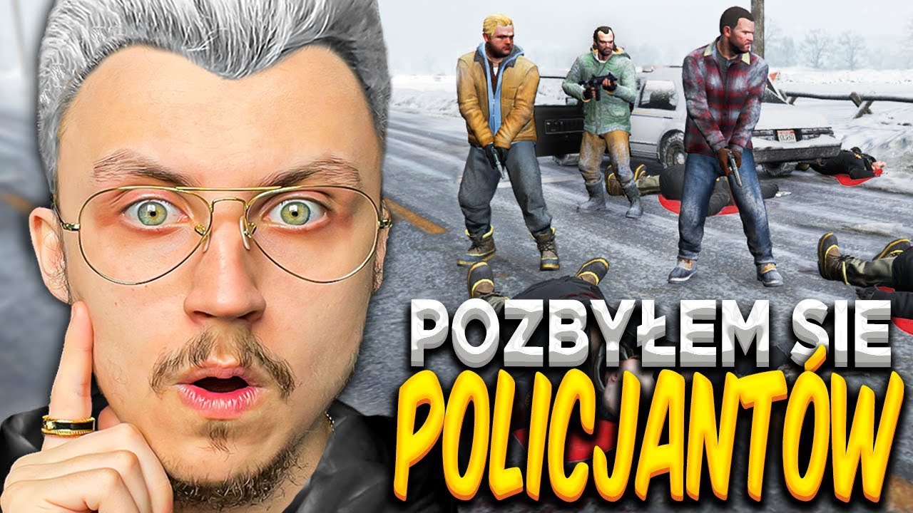 CO JEŚLI ZABIJEMY WSZYSTKICH POLICJANTÓW W PROLOGU? - GTA V LEGENDY & TEORIE #328