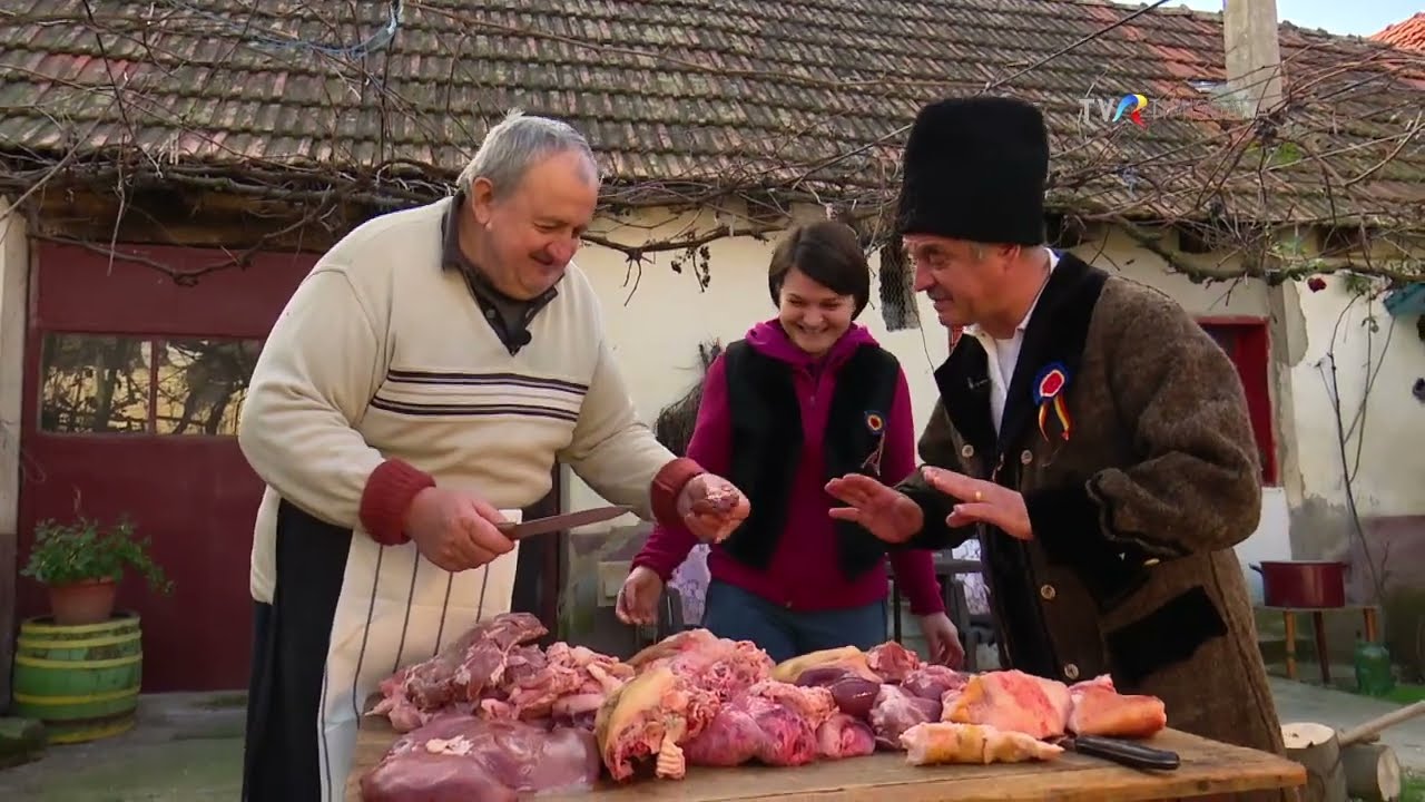 Leberul, coiometele și caltaboșul cum se fac la Ticvaniu Mare în Banat #SareaInBucate @TVRTM