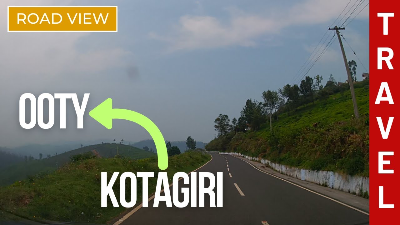 Scenic Drive from Kotagiri to Ooty | Nilgiris Mountain Road Adventure