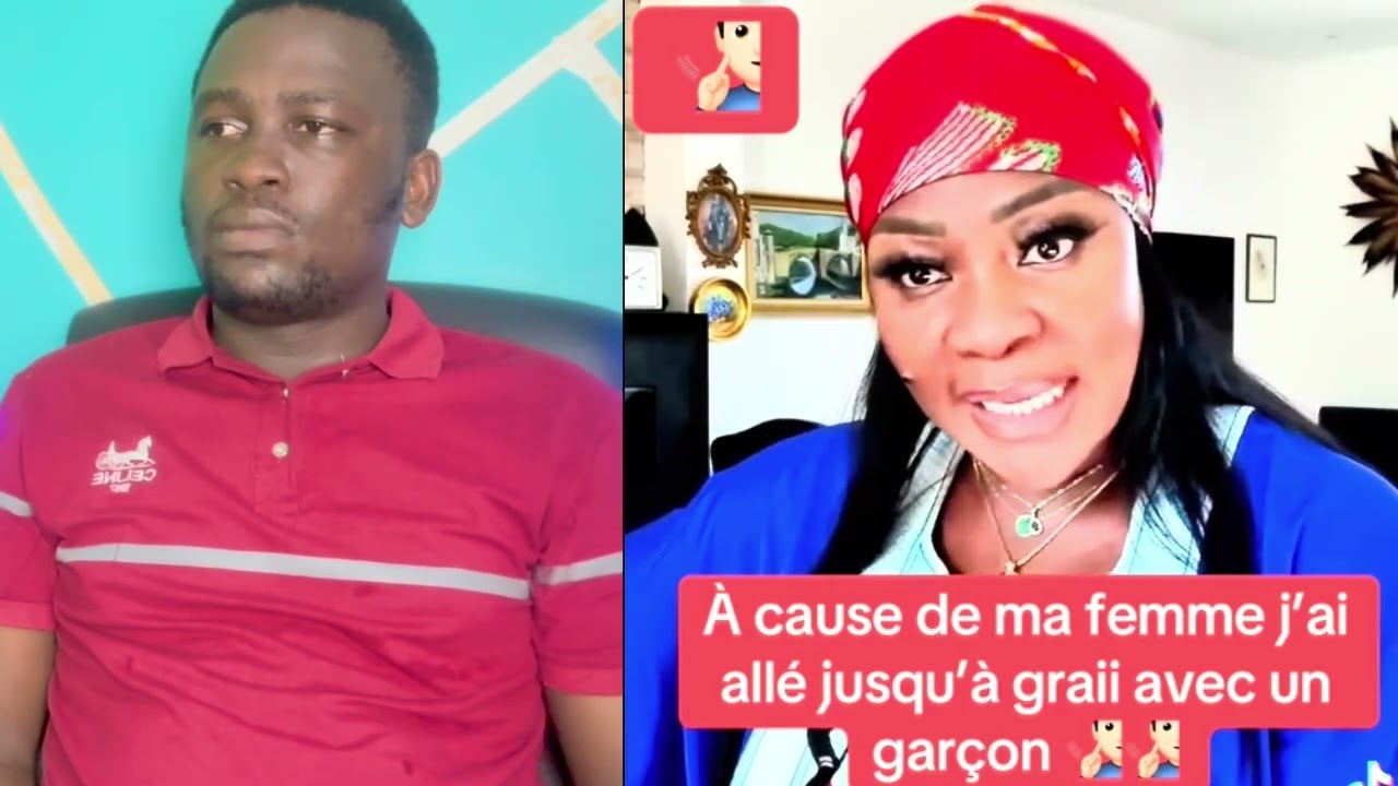 A cause de sa femme il a grai  avec un homme 😱