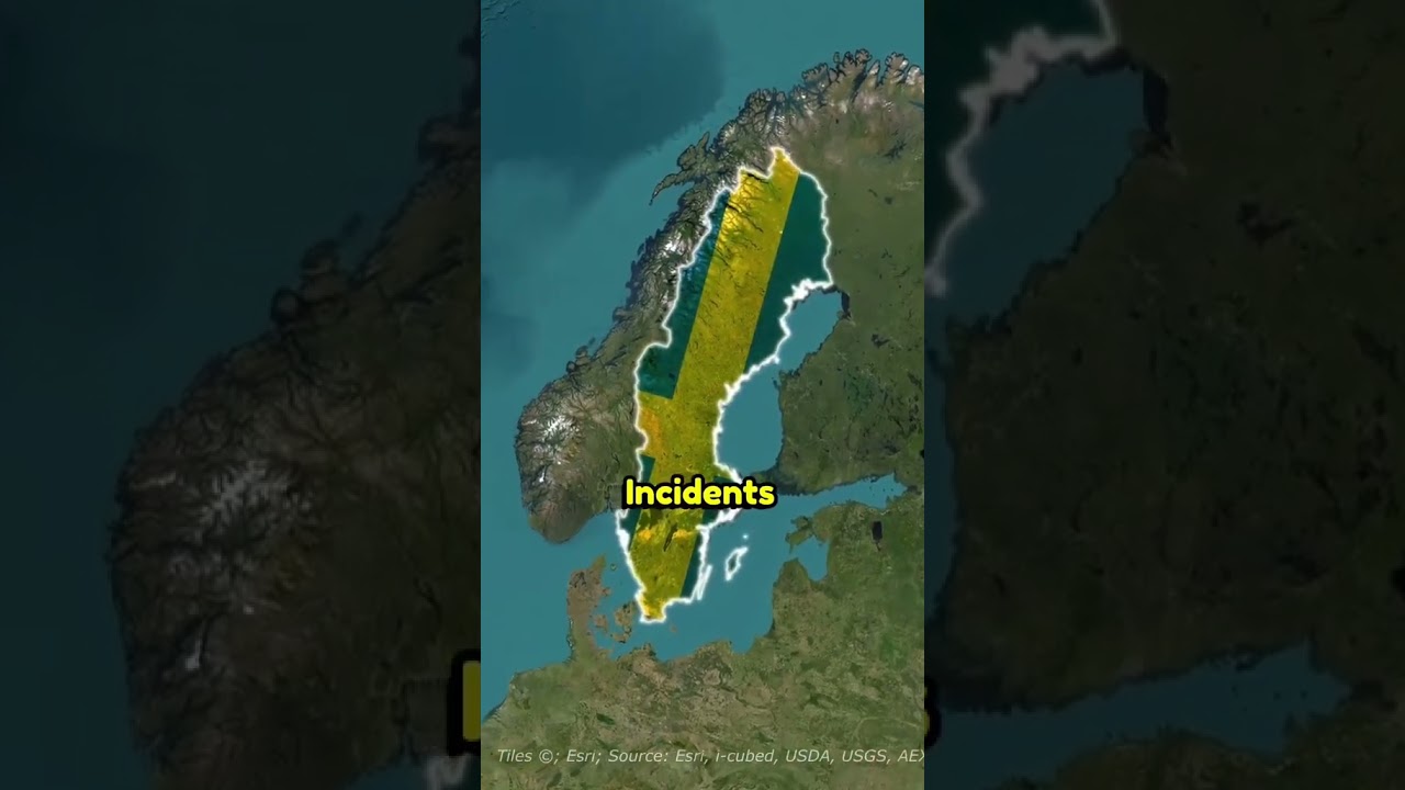 What are the most Anti Muslim countries in the world   #facts #didyouknow #muslim #map #shorts