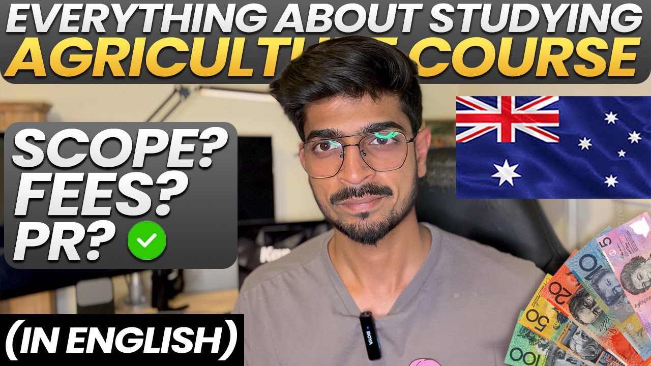Study Agriculture in Australia 🇦🇺 | Job Scope, PR, Universities & More | Vlog #275