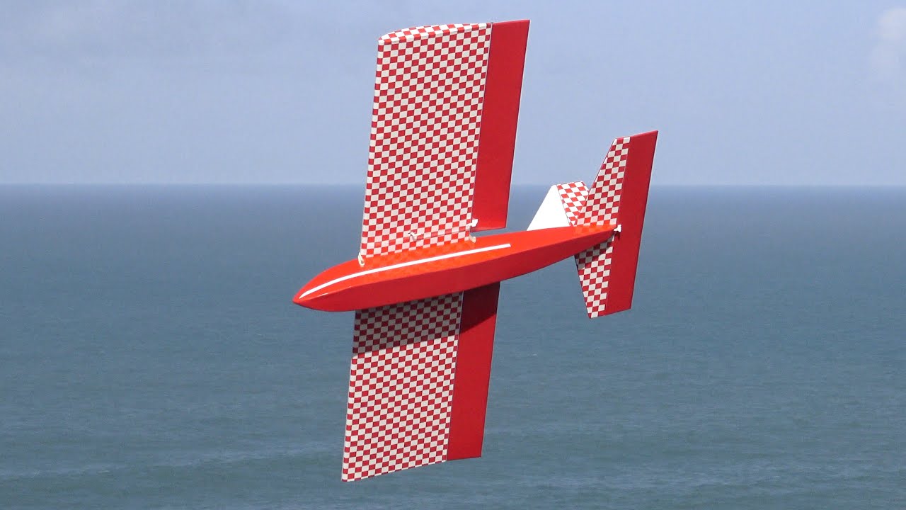 Twister - Fun-fly style glider maiden flight.