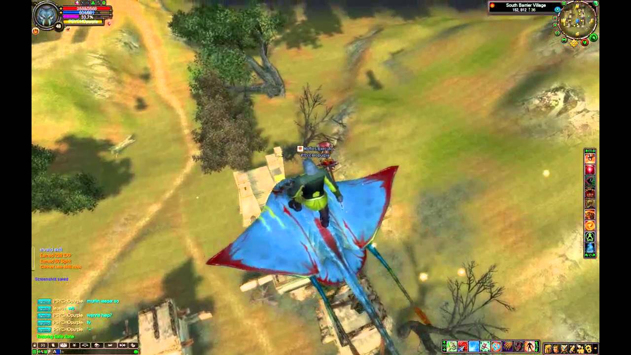 Perfect World International - Barbarian 48 lvl show