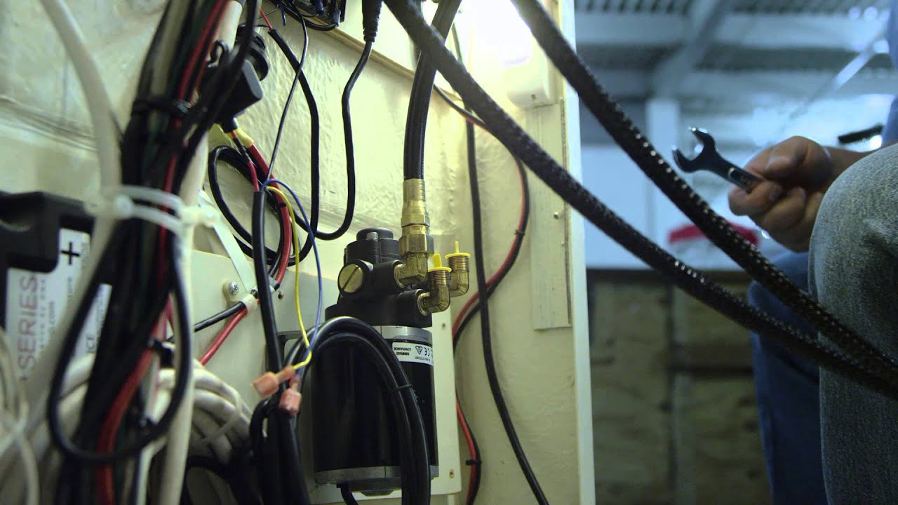 How To Install a Lowrance Outboard Pilot Hydraulic Steer on a Baystar Helm