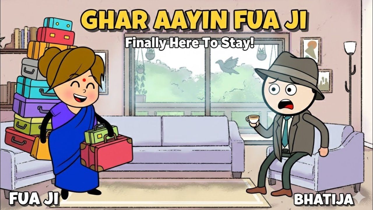 GHAR AAYIN FUA JI PATI PATNI COMEDY NEW VIDEO 