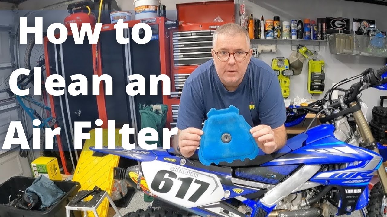 Как почистить/смазать/заменить воздушный фильтр на мотоцикле WR450 или YZ450