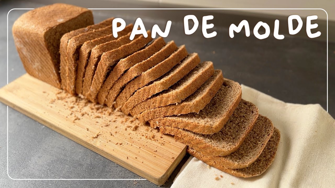 PAN DE MOLDE INTEGRAL |  rico, fácil y económico!