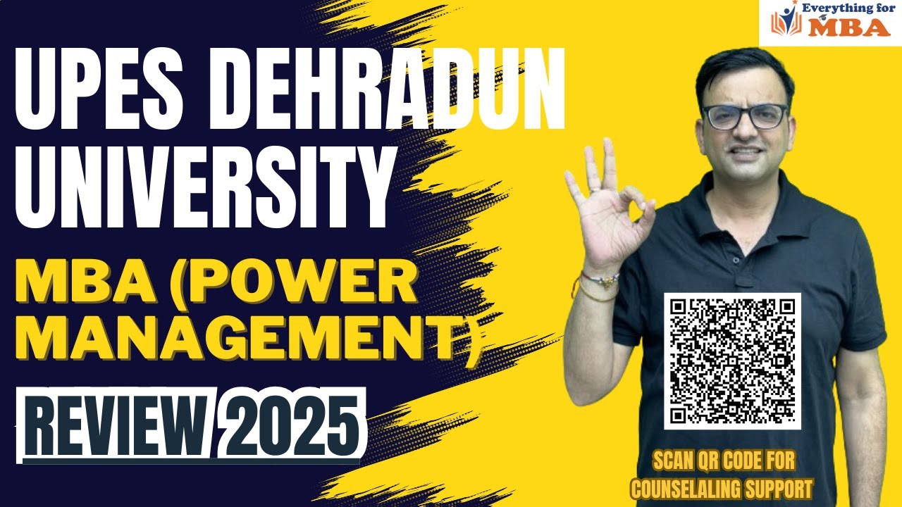 UPES Dehradun MBA Power Management Review | Admission 2025 | Placements | Eligibility | Fees