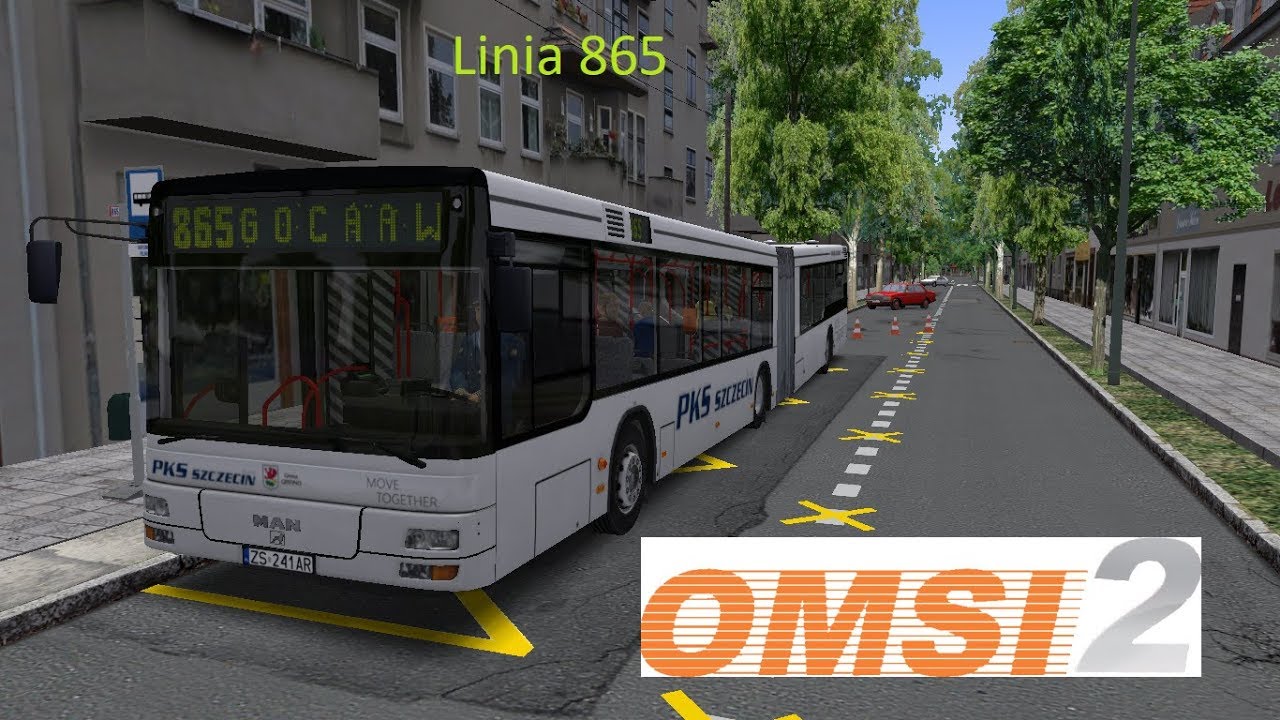 OMSI 2 Fikcyjny Szczecin Linia 865 MAN NG313