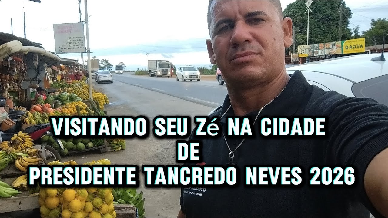 Visitando seu Zé na cidade de presidente Tancredo Neves na Bahia 2026
