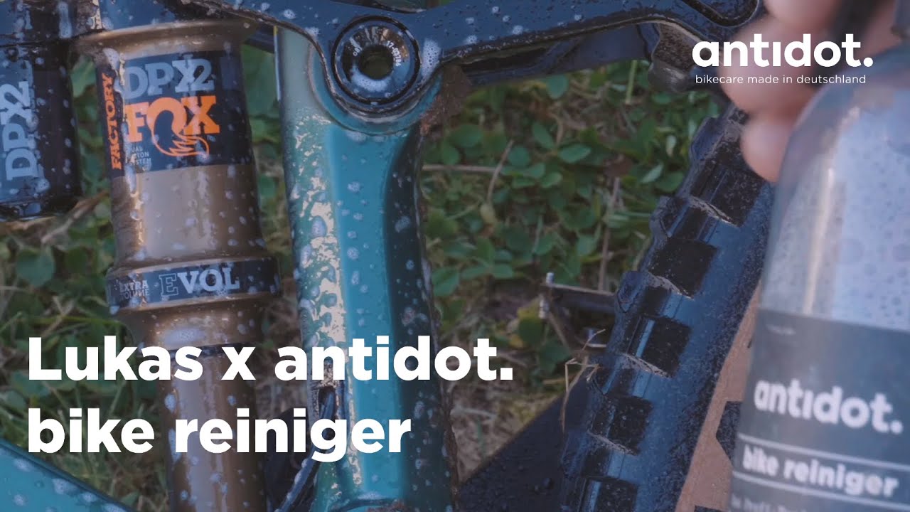 bike reiniger feat. Lukas Sch&auml;fer || antidot. bikecare