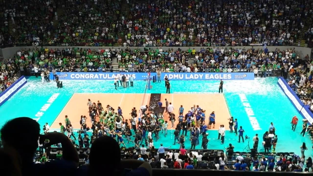 ADMU vs DLSU Volleyball Championship - Ateneo Wins