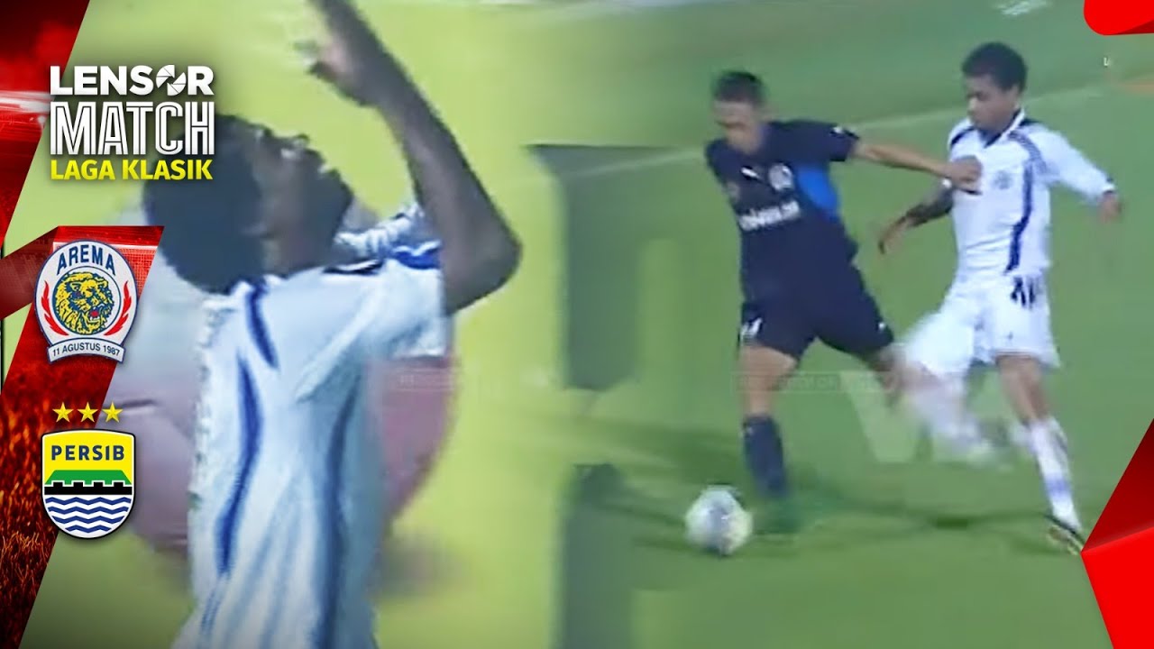 MAUNG BANDUNG BEKUK SINGO EDAN DI KANJURUHAN | AREMA VS PERSIB FULLTIME LAGA KLASIK 2008/2009