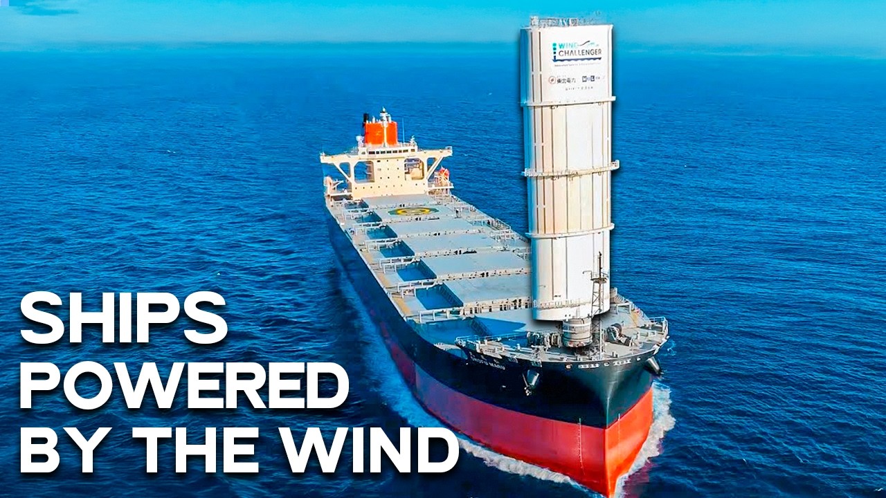 The Wind-Powered Cargo Ships