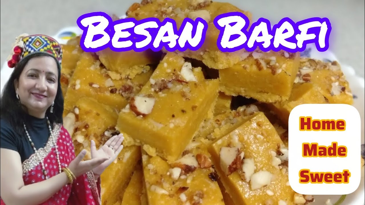 Besan ki Barfi...(New sweet)