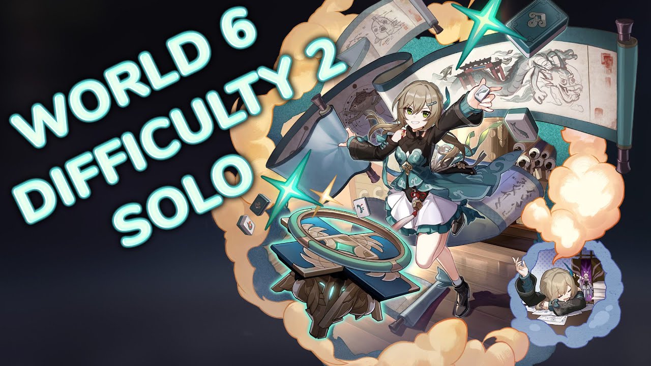[Honkai: Star Rail] World 6 Difficulty 2 Qingque Solo