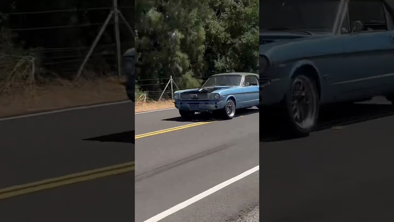 Coyote swapped 66 mustang