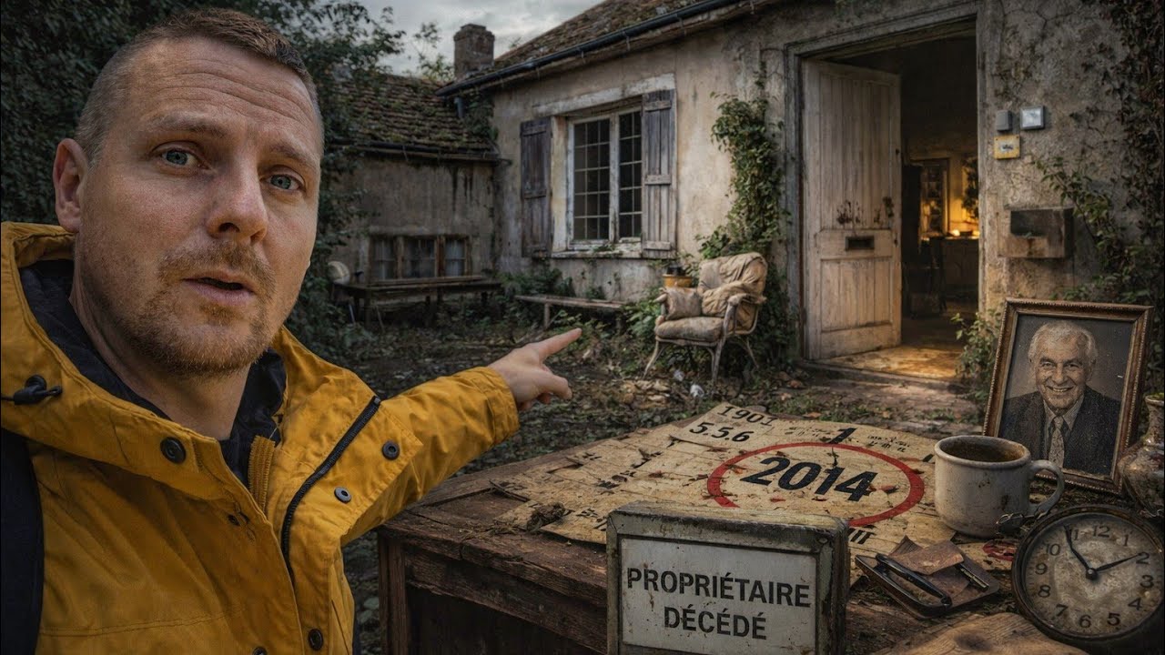 JE NE M'ATTENDAIS PAS À ÇA dans cette maison abandonnée