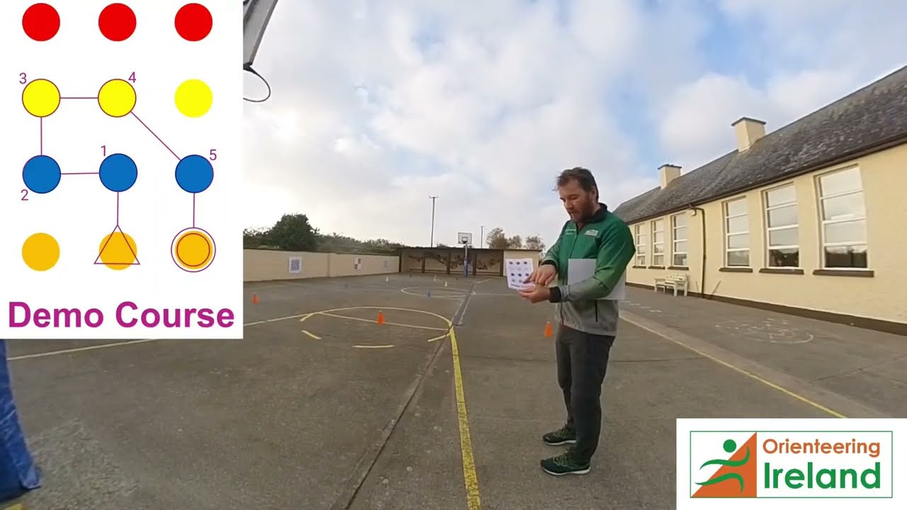 Counting Cones - Orienteering Ireland Demonstration