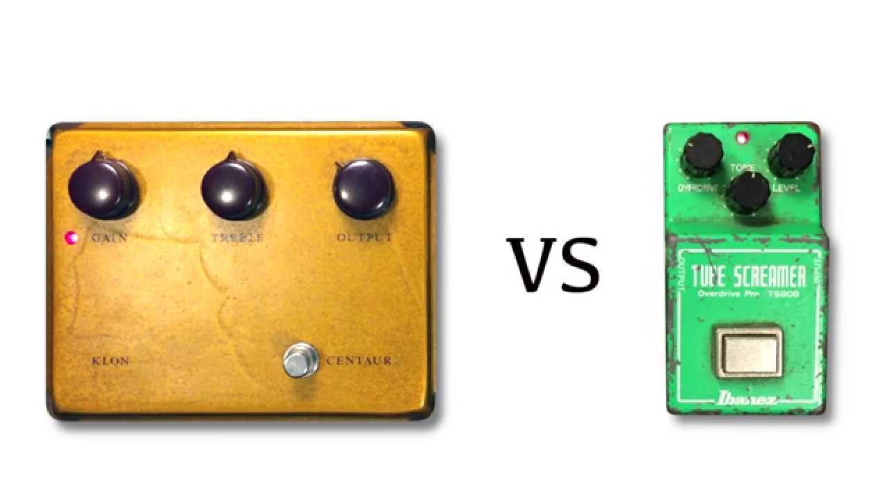 Klon Centaur vs Vintage Ibanez Tube Screamer